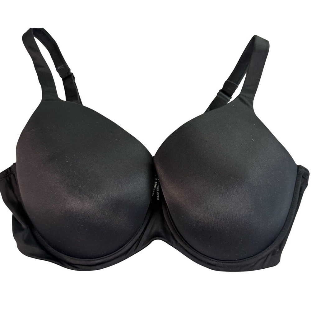 Ellen Tracy Black Full Coverageâ Underwire Bra Style 59386X Size 42DD